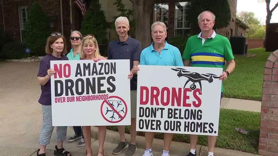 Richardson Residents Rally Against Noisy, Low Flying Amazon Delivery Drones