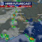 Houston Weather Update: Expect Rain Showers on Monday and a Cold Front This Week