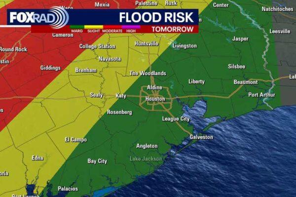 Houston Weather Forecast: Rain Expected to Intensify Thursday Through the Weekend