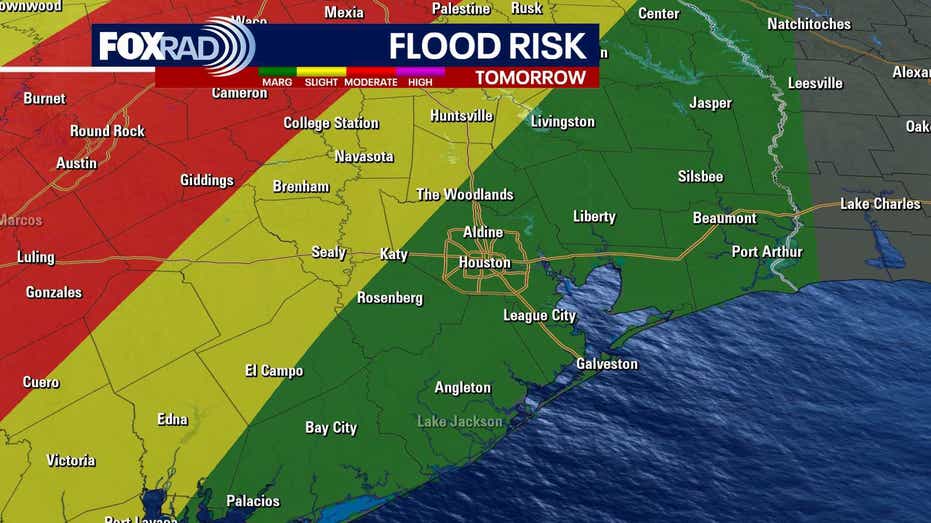 Houston Weather Forecast: Rain Expected to Intensify Thursday Through the Weekend